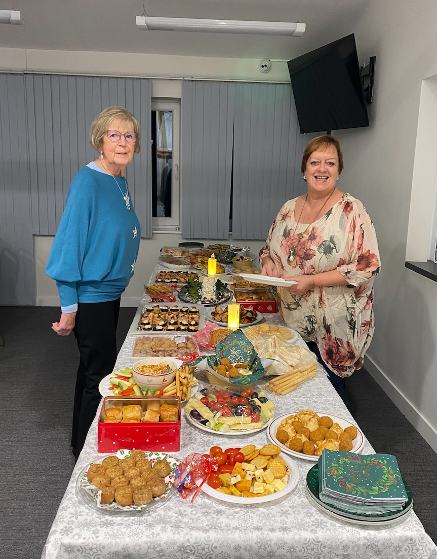 Jill and Piri Xmas Social